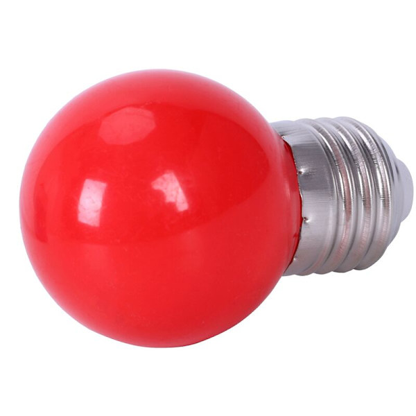 E27 3W 6 SMD LED energibesparande globlampa AC 110-240V, röd