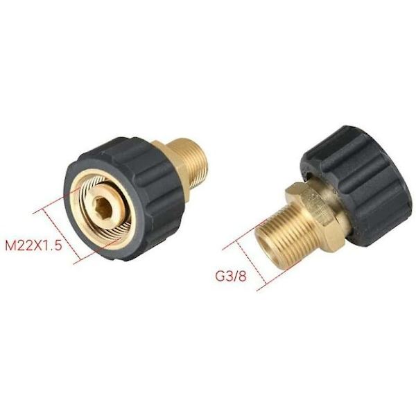 Dysenadapter til højtryksrenser - M22F G3 / 8F