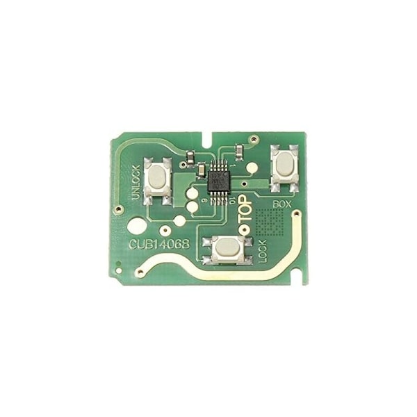 1 stk 3 knapper 433MHz fjernbetjening nøgle FOB til Ford/Mondeo/fiesta/focus/KA transit