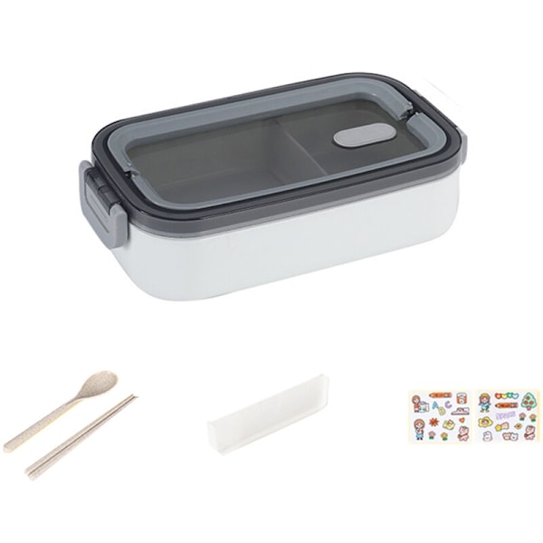Lunchbox Matlåda Bento Säker för Mikrovågsugn Skolmatförvaring Barn Uppvärmningsbar A
