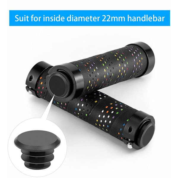50 stk Styreender Plugger Veisykkel Styre Plastgrep