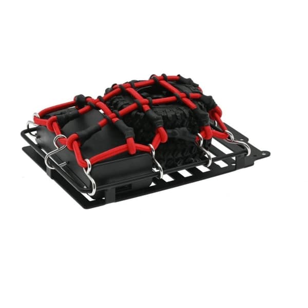 RC Bil Elastisk Bagasjenett for Jimny 1/16 RC Crawler Bil Oppgraderingsdeler Tilbehør,2