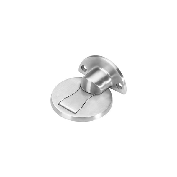 304 rustfritt stål magnetisk dørstopper, klips dørstopper for hjem, kontor, restaurant og hotell (sølv)