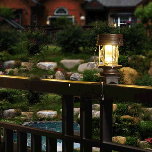 Multifunktionelle LED-solcellelamper, udendørs havebelysning, lanterner