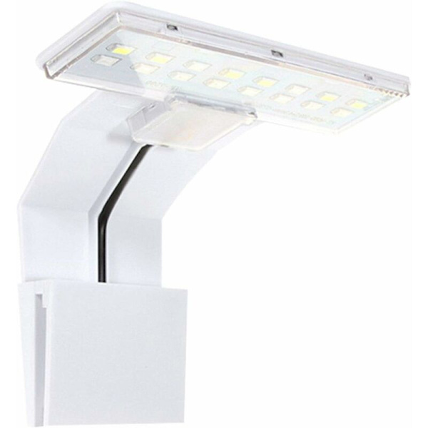 LED-akvarielys klemme, justerbar fuldspektrum LED-belysning klemme akvarielampe planter-