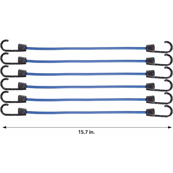 Elastisk spännare - Set om 6