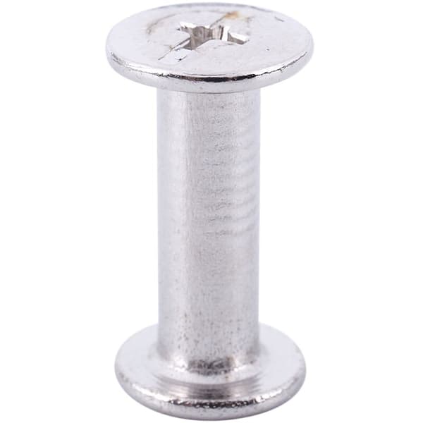 Romulehti 5 X 15 Mm Niklattu Post-sidonta Ruuvit 10 Kpl
