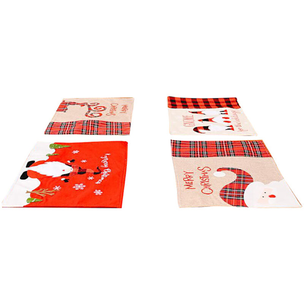 Julebordsplacering Julepynt Hjemmedekorationer Ny Un Navidad Xmas Natale Kerst Noel