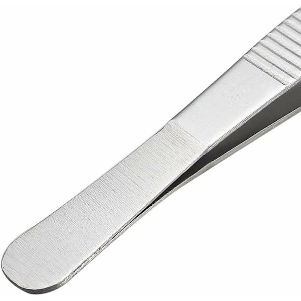 Extra 30 cm / 12 tum lång rostfri ståltång med precisionssågtandad ände för akvariearbete, trädgårdsarbete, matlagning, industriarbete och användning