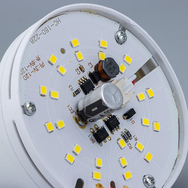 Led-nödlampor, E26 / E27, Ac100 240V, Uppladdningsbara, 2 st
