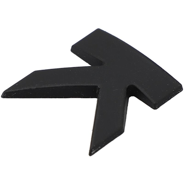 3D DIY Metalinen Aakkosten Auton Kirjainmerkki Tarra Tarra, Musta - K