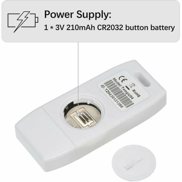 Temperaturdatalogger USB-gränssnitt Temperaturdatalogger