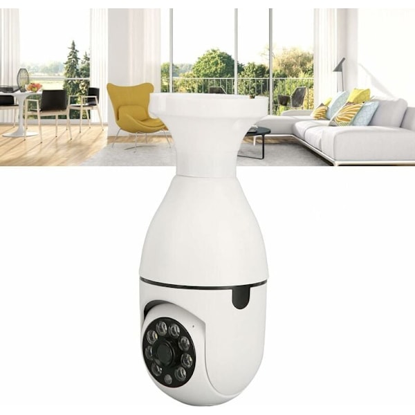 1080P Trådlös Intelligenta Dome-kamera - med WiFi/360 Graders Panoramar/Tvåvägs Intercom/Nattseende..