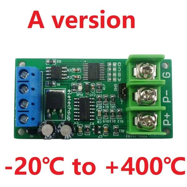 DC 8-25V PT100 Platin Termisk Modstand til RS485 Temperatur Konverter Modbus RTU RTD Sensor Modul Kit PTA9B01