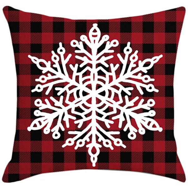 Jouluinen tyyny Innovatiivinen neliön muotoinen sisustustyynynpäällinen Auton sohvatyynynpäällinen 45X45Cm
