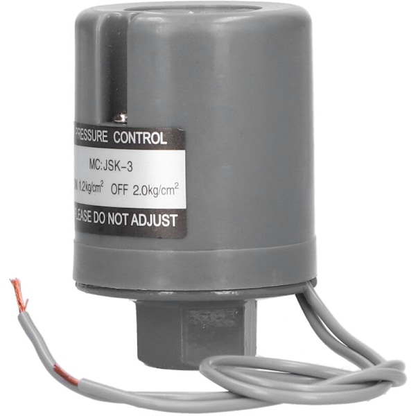 Industriel Automatisk Vandpumpe Trykkontaktstyring Enkelt Drift Vandpumpe Start Stop Vandpumpe Drift 3/8in 220V 1,2‑2,0kg/cm² JSK‑3A