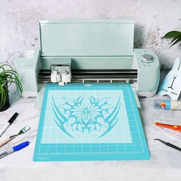 Skæremåtte til Cricut Maker/Maker 3/Explore 3/Air 2/Air, sæt med 6 (12 x 12 tommer, standardgreb/let greb/stærkt greb)