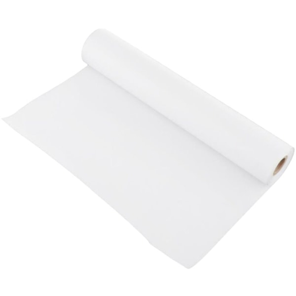 10M Rulle Vitt Ritpapper Pappersrulle Återvinningsbart Papper Konstmaterial Högkvalitativt Återvinningsbart Papper