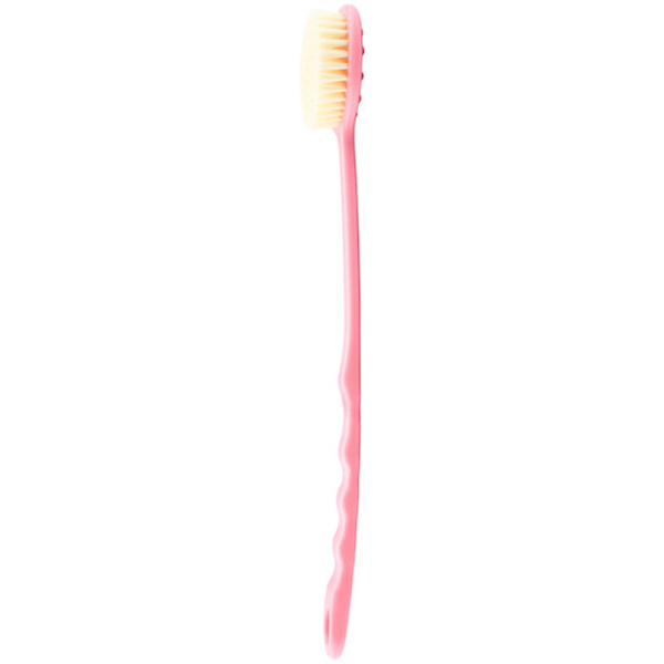 Skrubba Artifact, Hem Badrum Långt Handtag Duschborste, Rygg Skrubbande Duschborste, Mjuk Borste, Peeling Massageborste - Rosa
