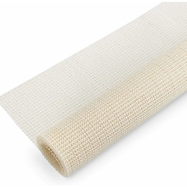 DENUOTOP Liukumaton Matto, Liukumaton Alusta Eri Kokoina, Helppo Leikata, Helppo Puhdistaa (Beige, 100x160cm)-DENUOTOP