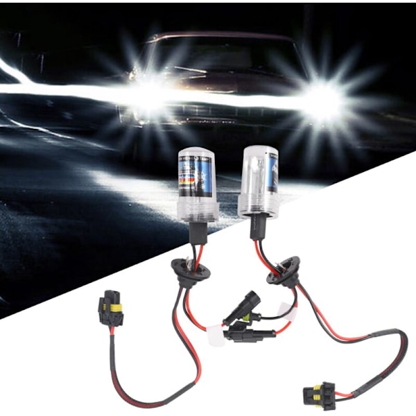 2 x H7 HID Xenon -ajovalopolttimo 35W 6000K