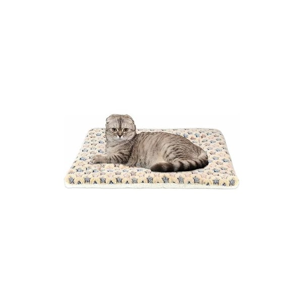 Dyreteppe, Premium Fluffy Flanellpute, Mykt og varmt teppe for hunder og katter, små dyr, gule stjerner