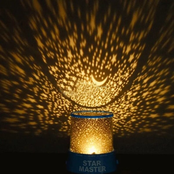 Star Master LED Stjernehimmel Projektor Lampe Natlys til Børn Stjerneloft