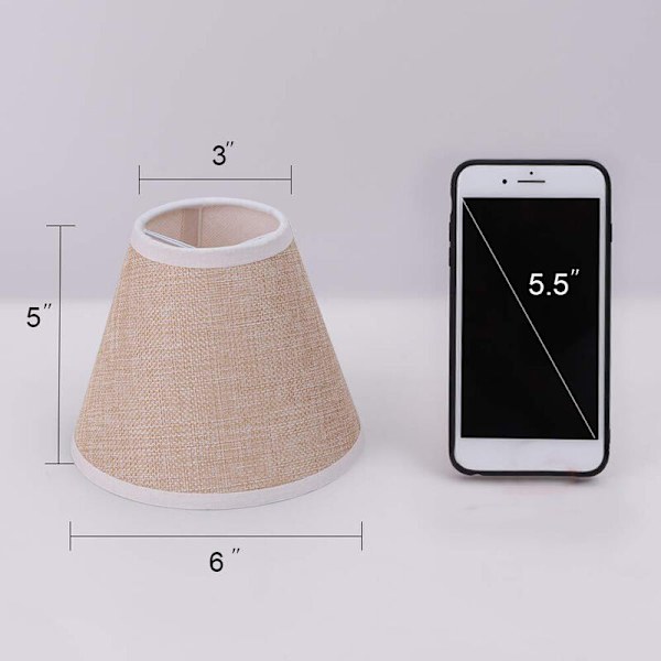 3 st tyg bubbla typ lampskärm enkel lampskärm taklampa lock ljus tillbehör för -Svart