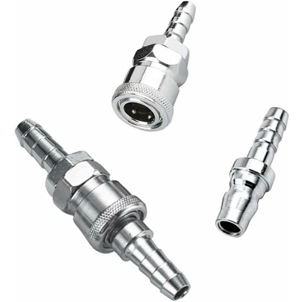 Snabbkoppling för tryckluft, Luftslang, Koppling, Kompressor Pneumatisk Koppling, RTGPT Pneumatisk Snabbkoppling (2 par SH20 + PH20)-