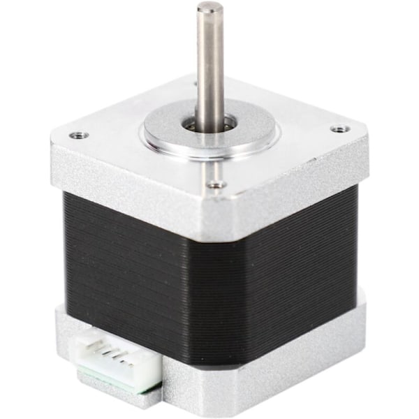 Nema 17 Stepper Motor Bipolær 4-Ledninger 4mm 12V 1.5A 26Ncm(36.8Oz.In) 3D-Skriver 42Shd0001