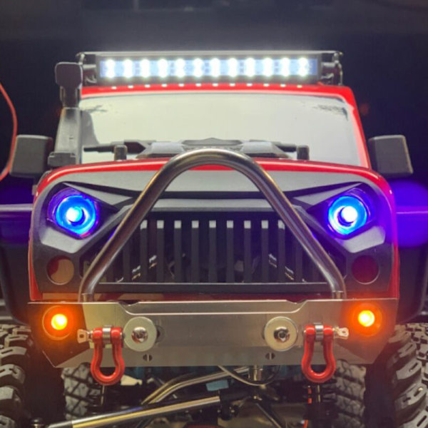 RC-auton metallipuskuri RC-mallin osat Axial SCX10 Wrangler 1/10 RC-auto CNC-koneistettu