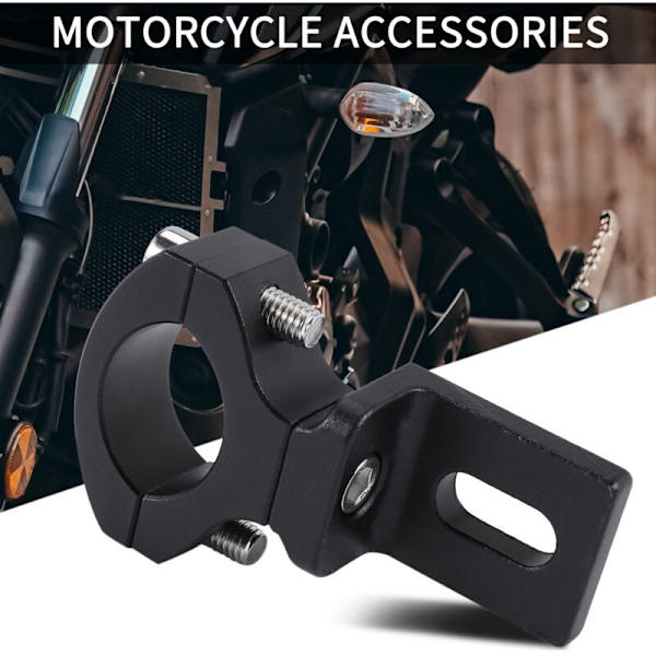 Universal 22 25mm 7/8 tum styrstång strålkastare rörklämma strålkastare fäste för Cafe Chopper, TG81