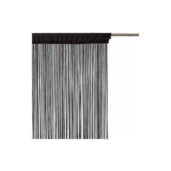 Interiørdesigner - Guopo Trådgardin 90x200cm Sort