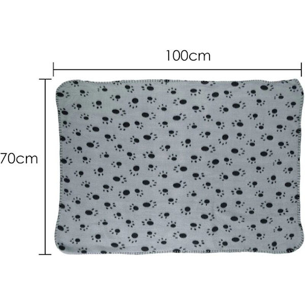 Suuret Pehmeät Plussit Peitot Koirien, Kissojen, Kanien ja Muiden Lemmikkien - Hyvä Lisäys Lemmikkisi Vuoteeseen, Monivärinen, 3 Kpl, 70 x 100 cm