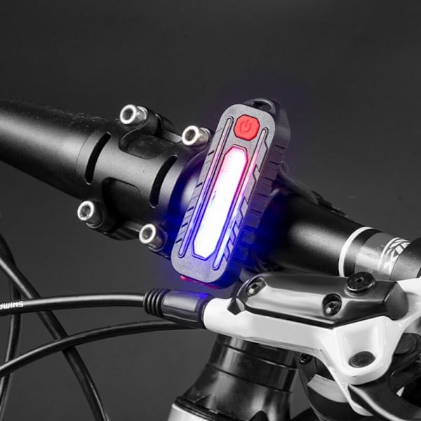 Cykellampa axellampa hjälmlampa bakljus cykelklämma lampa varningsbakljus