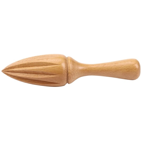 2 stk Træ Citronpresser Mini Saftpresser Frugt Orange Citrus Saft Ekstraktor Reamer Multifunktionelt Køkkenredskab