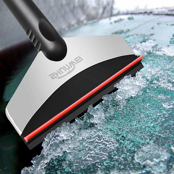 Is-skrape, Heavy Duty Rustfritt Stål & ABS Plast Is-skrape - Premium Bilskrape.