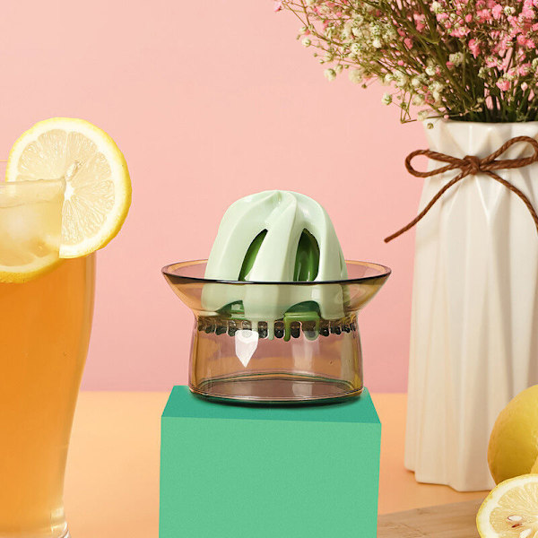 Bærbar Juicer Frukt Grønnsak Manuell Pressing Kontroller Blender Mini Juice Maker Multifunksjonell Kjøkkenverktøy