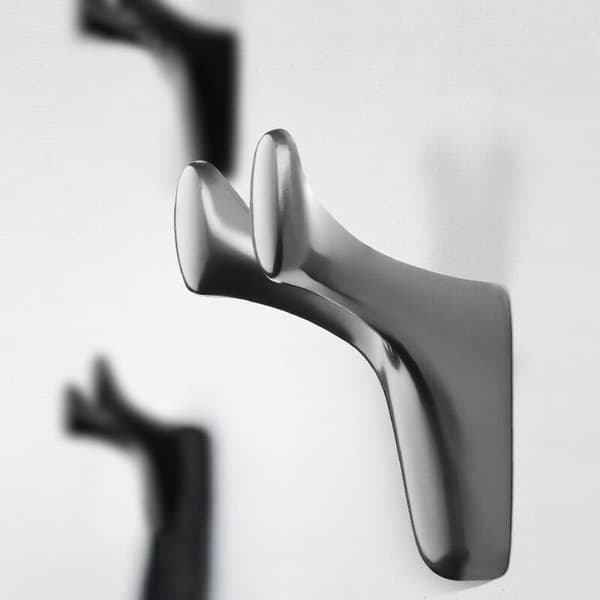 Väggmonterad klädkrok Ko Horn Hook Badrum Rock Hook Sovrum Hook Rock Hook Vardagsrum Hem Hook Svart