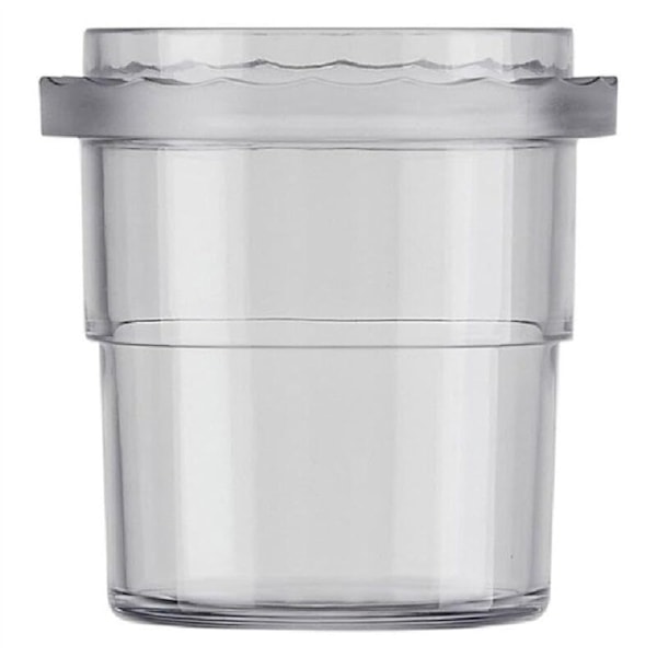 Plastdoseringskopp för kaffe, Baristatillbehör, Doseringskopp för 58 mm kaffesniffkopp, Pulverdispenser, Transparent