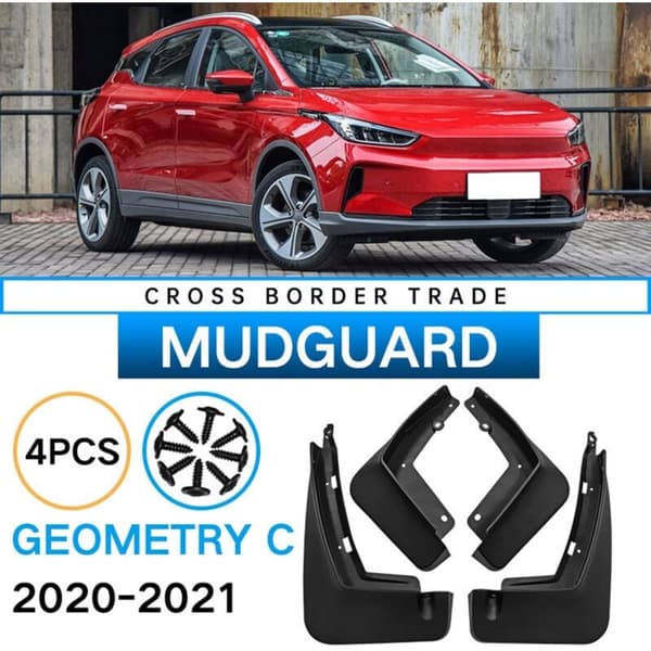 Bilskærme til Geometry C 2020-2021 - Stænklapper - Mud Guard Splash - Mud Biltilbehør