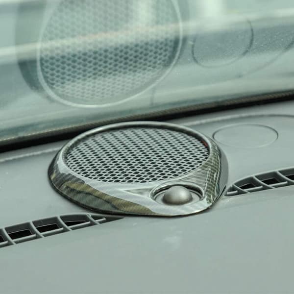 Dashboard Central Control Højttaler Horn Dekoration Trim Cover Passer til Durango 2011-2020 Interiør Tilbehør