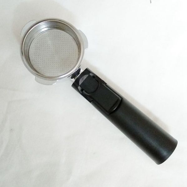 51 mm uudelleenkäytettävät pohjattomat kahvisuodattimet Homix 60 mm portafilterille 15-20 baarille kahvinkeittimen osiin