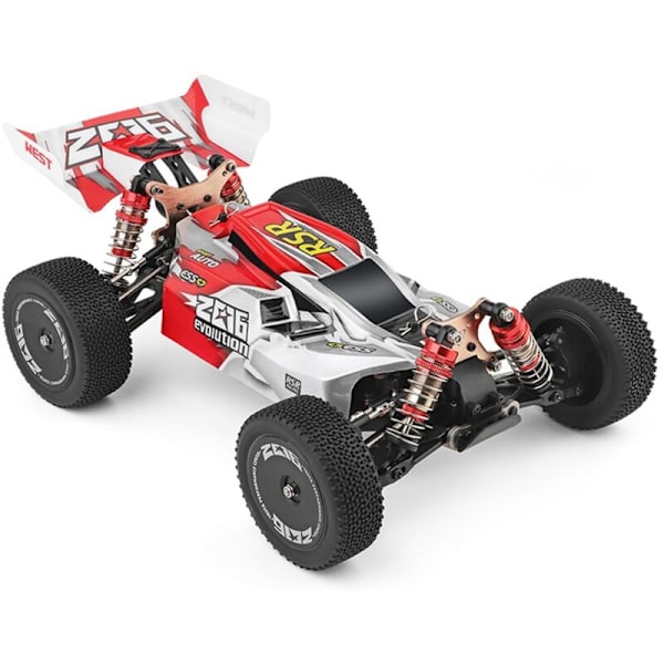Styrblock Navbärare Set Tie Rod Servo Länkstång för 144001 144010 124016 124017 124019 RC Bil Reservdelar