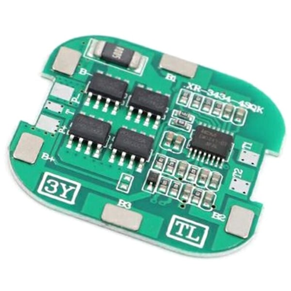 1 kpl 4S BMS 8A 14.8V 18650 Li-Ion litiumakkujen latauslevy aurinkoharjakone litiumakkujen suojalevy