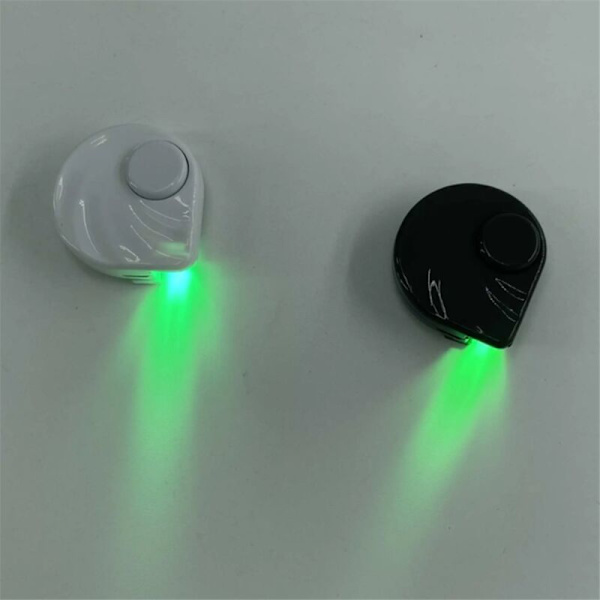 USB Støvsuger Laserlys Skjult Pels Hår Støv Display LED Lampe Universal Støvsuger Dele-Hvid