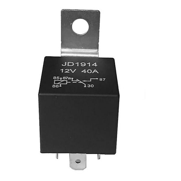10 kpl 5-napainen 12V relekytkin (spdt) (30/40 A) 12 voltin autorele autotuulettimille
