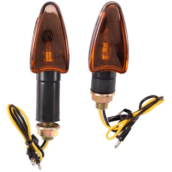 Universal 12V Blinklys Indikatorlys Bak Blinklys Halogen Blinklys Flash Sykkellampe For