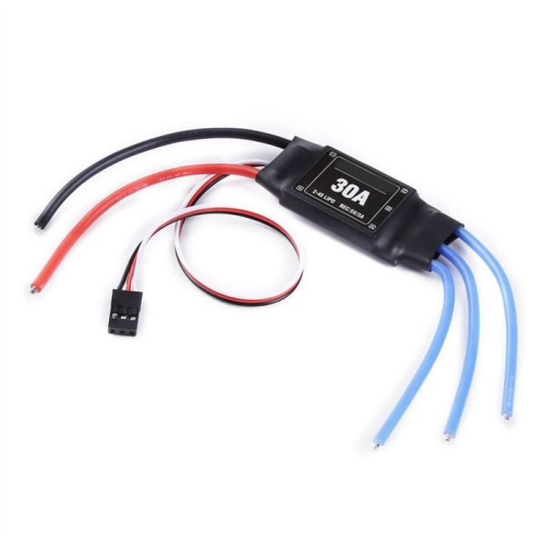 4 stk. 2-4S 30A RC børsteløs ESC elektrisk hastighedsregulator 5V 2A til 2 til 4S Lipo batteri DIY multicopter quadcopter