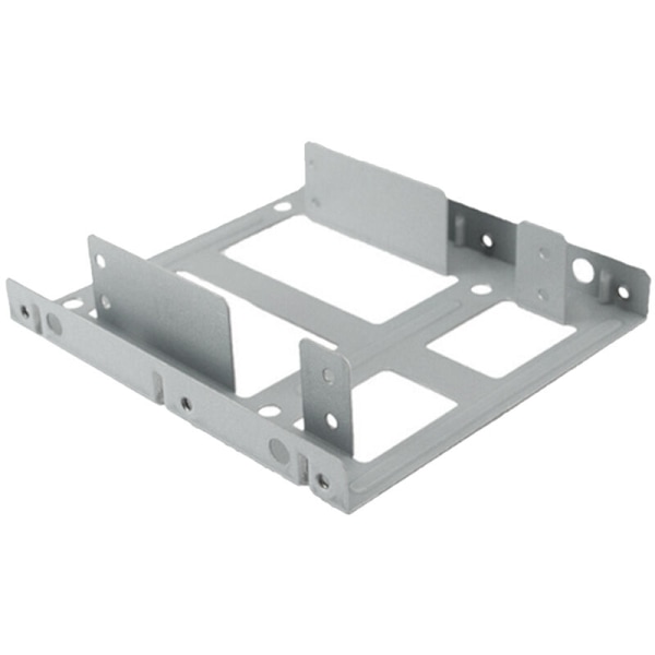 2,5\" til 3,5\" intern monteringsstel til 2 x 2,5\" SSD/HDD til 3,5\" enkelt bay